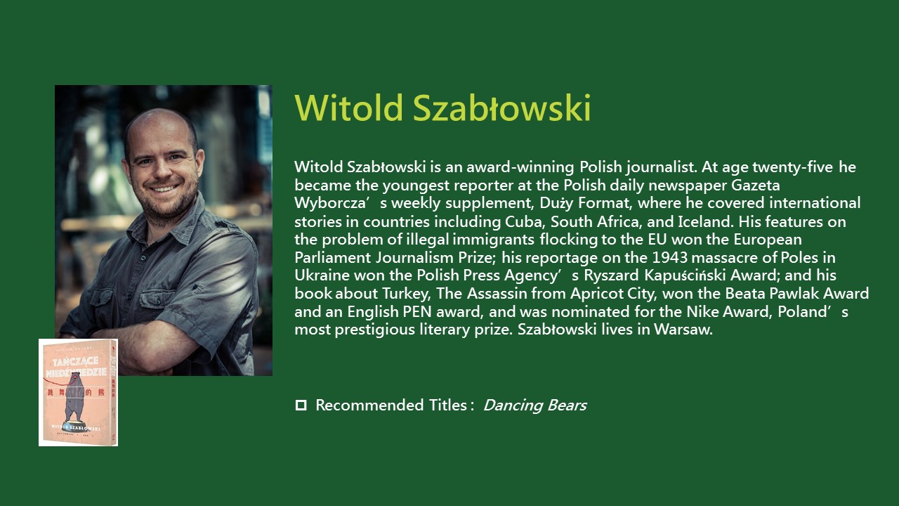 2020TIBE_Witold Szabłowski